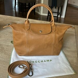 Longchamp Le Pliage Cuir - Leather